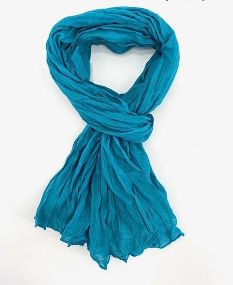 Crinkle Cotton Scarf